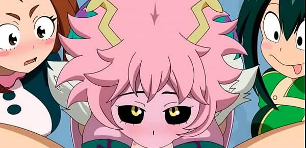  My Hero Academia Hentai Ashido Mina Blowjob